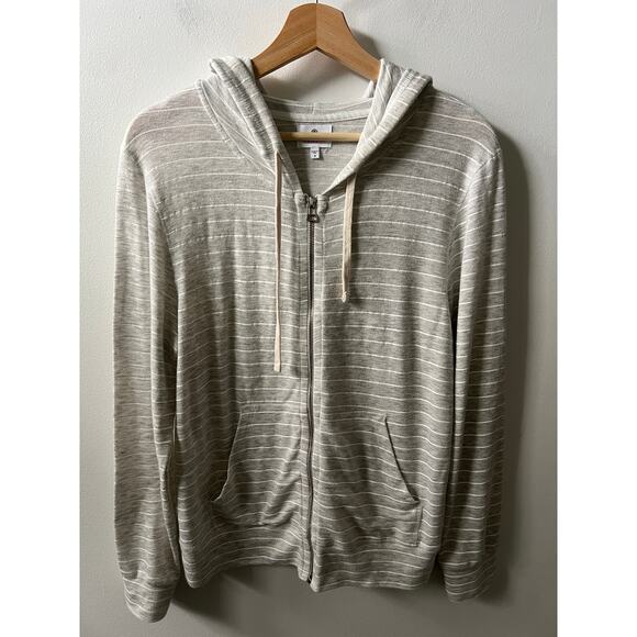 SUNDRY grey zip up hoodie size 3 - Picture 1 of 5
